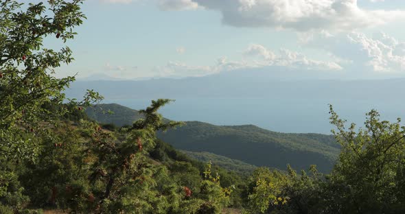 Beautiful Mountains Ohrid Macedonia