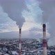 Factory Smokestack Emissions Climate Change and Global Warming - VideoHive Item for Sale