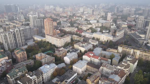 Kyiv - the Capital of Ukraine. Aerial View. Kiev