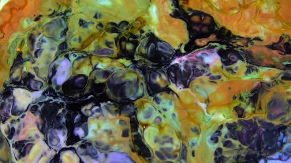 Psychedelic Sacral Paint Texture Background  alt