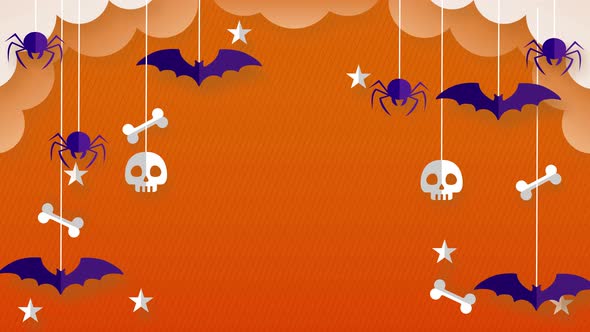 Happy Halloween Logo Background alt