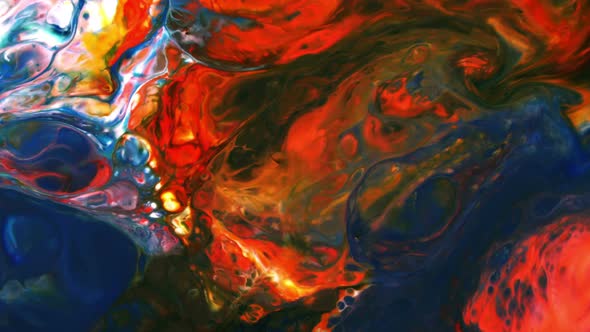 Abstract Colorful Paint Ink Liquid Explode  alt
