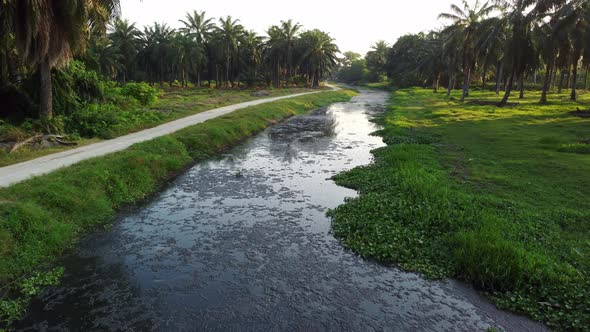 Smelly and unhygienic river