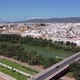 Aerial view of the old medieval city of Cordoba in Andalusia, Spain during a sunny day - VideoHive Item for Sale