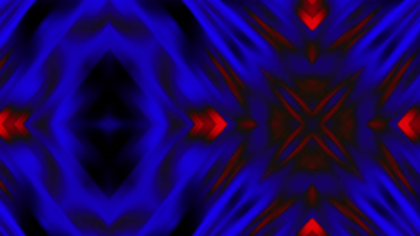 Animated Blue Gradient Geometric Square Background