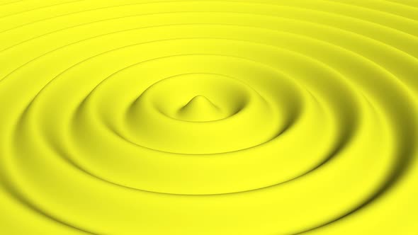 Wave Yellow Gradient Dynamic Wallpaper Minimal Design Minimalistic Cover Footage