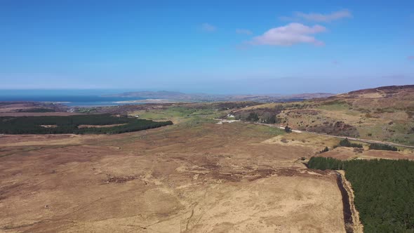 Flying From Glenties to Maasin County Donegal  Ireland