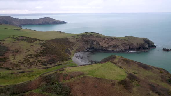 Pembrokeshire Coastline with Small Idyllic Bays