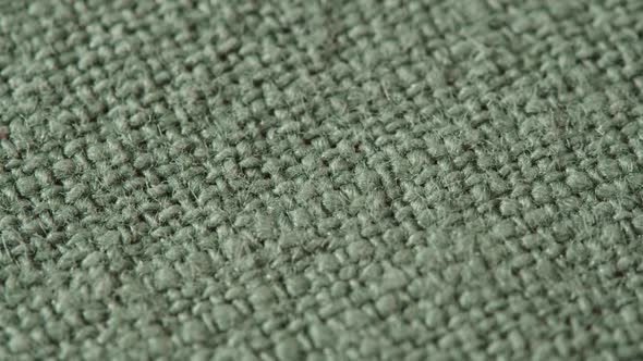 Green Olive Fabric Closeup Light Khaki Cloth Texture Background