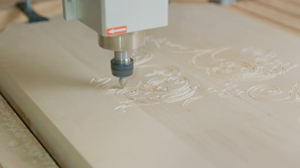 CNC Woodworking Machine Work