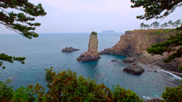 Oedolgae Rock, Jeju Island, South Korea