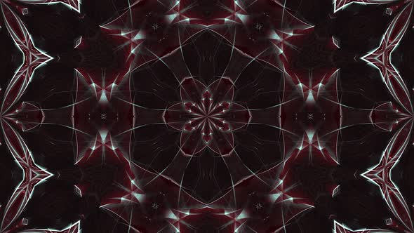 Abstract Red Kaleido