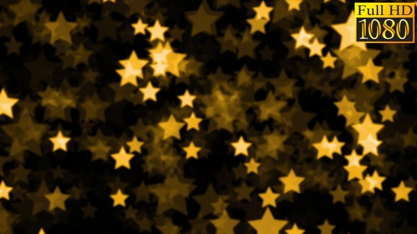 Bokeh Stars Background Loops Pack V1