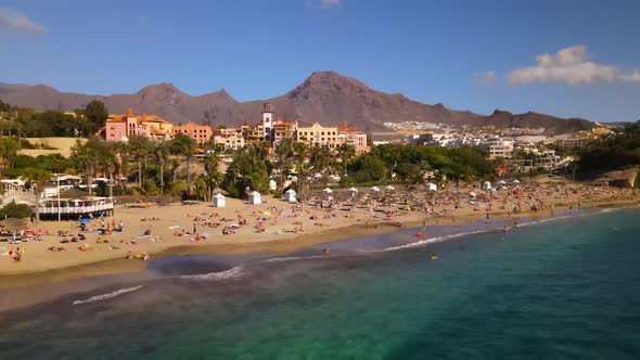 Playa del Duque in Tenerife, Spain
