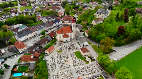 Drone Video of an Austrian Village