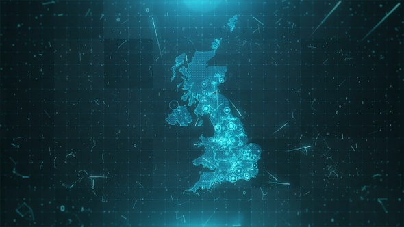 United Kingdom Population Density Full HD