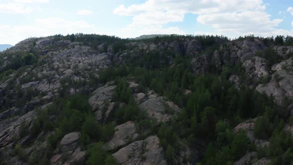 Aerial Photography Of The Majestic Mountain Slopes