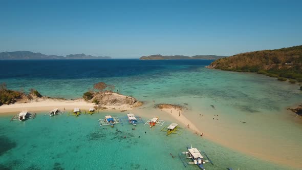 Beautiful Tropical Island and Beach