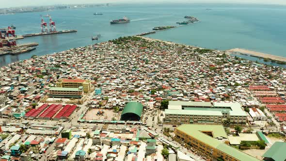 Slums and Poor District of the City of Manila