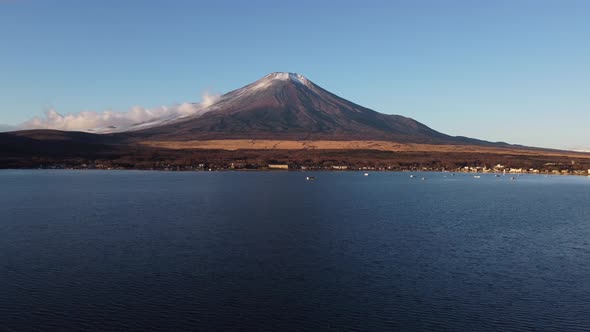 Skyline Aerial view in Mt. Fuji