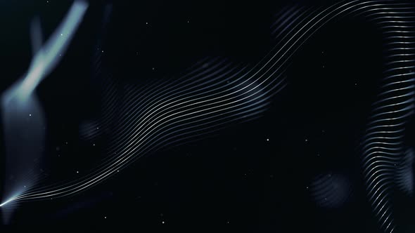 Abstract Line Particles Background