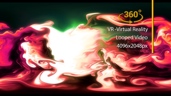 VR360 Fluid Abstract 01 Virtual Reality