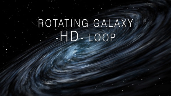 Rotating Galaxy HD