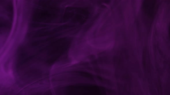 Abstract Pink Smoke in Slow Motion