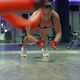 Woman doing push up with clapping - VideoHive Item for Sale