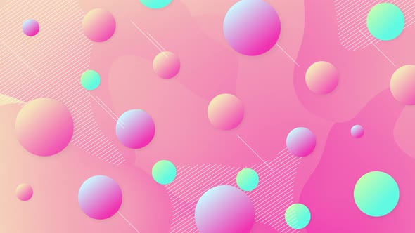 Animated Gradient Liquid ball Background