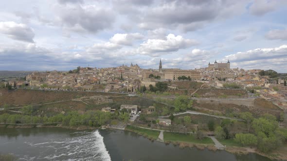 Pan right view of Toledo