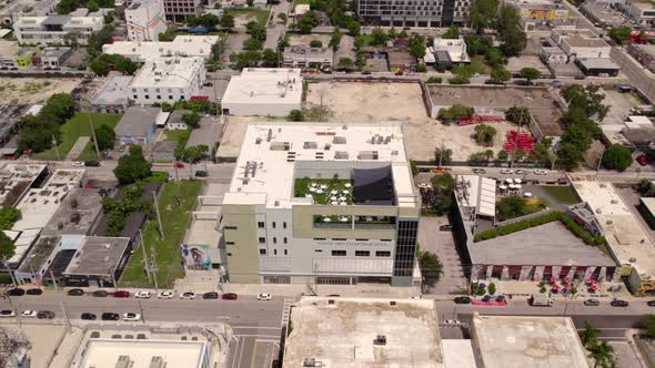 Miami Arts Charter School 4k Aerial Video