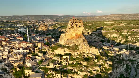 The best landscapes of Cappadocia aerial view 4 K