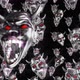 Halloween metal freak show masks falling - VideoHive Item for Sale