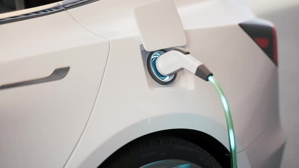 Plug Charging An Electrical Car