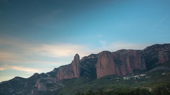 Murillo de Gállego cliffs mountains nature