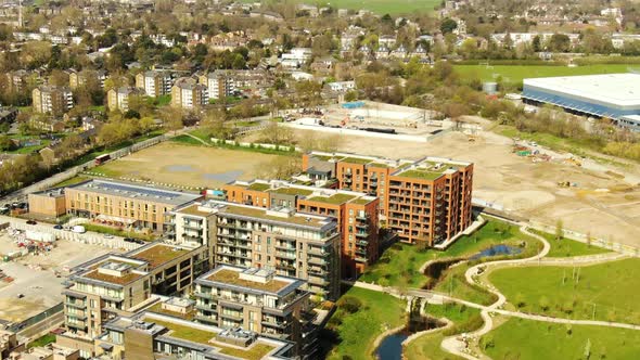Aerial View of the buildings