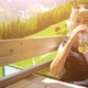 Woman Drinking Beer in SLOW MOTION - VideoHive Item for Sale
