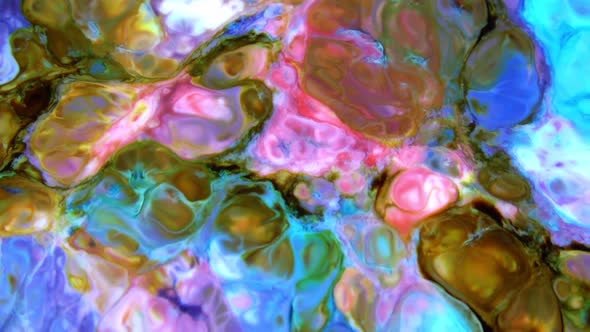 Psychedelic Sacral Paint Texture Background  alt