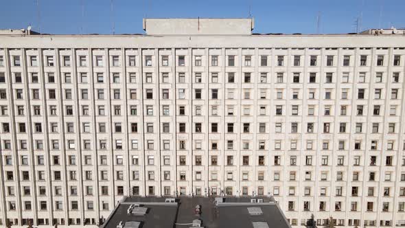 Central Election Commission of Ukraine in Kyiv. Aerial