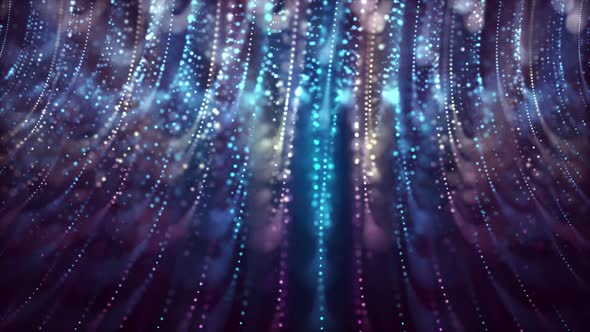 Background White Particle Line Motion Graphics Animated Background