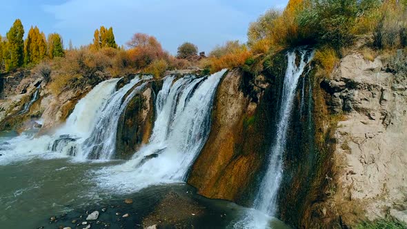 Natural Waterfall.