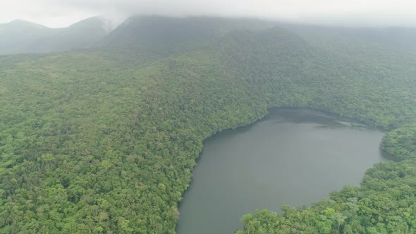 Lake in the Mountains Bulusan