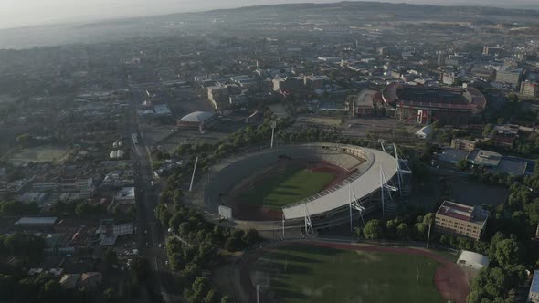 Ellis Park Stadium Drone Shot 4k