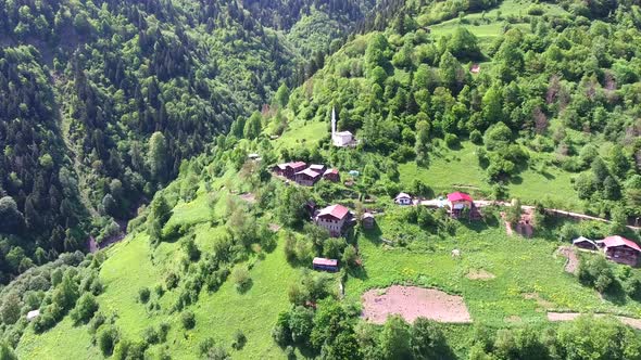 Village on Top of the Hill Plateau