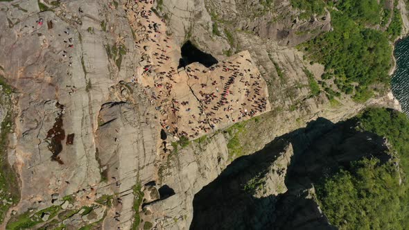 Pulpit Rock Preikestolen Nature Norway