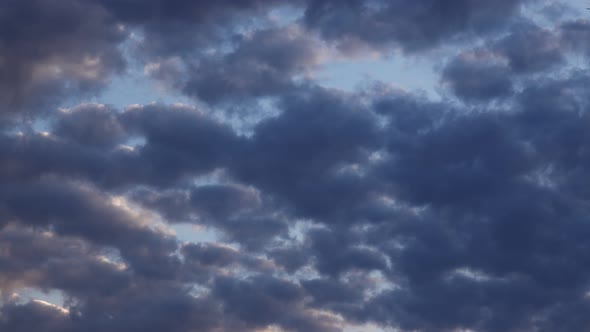 Dark Clouds in Twilight