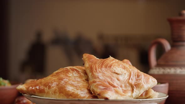 Samsa Closeup Fried Pies