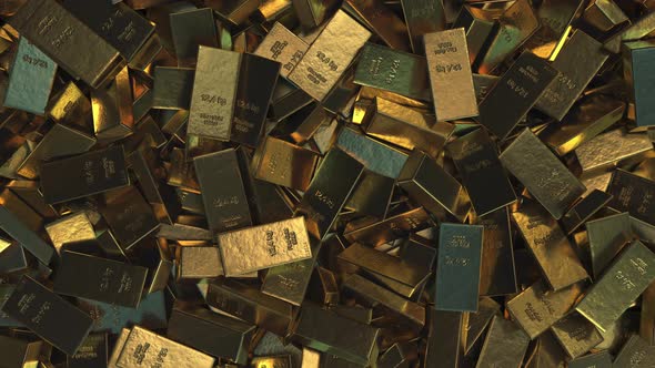 Pile of Gold Bullions alt