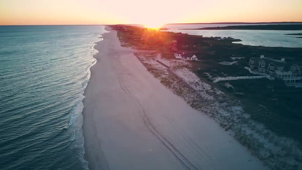 Sunset at Hamptons Beach 